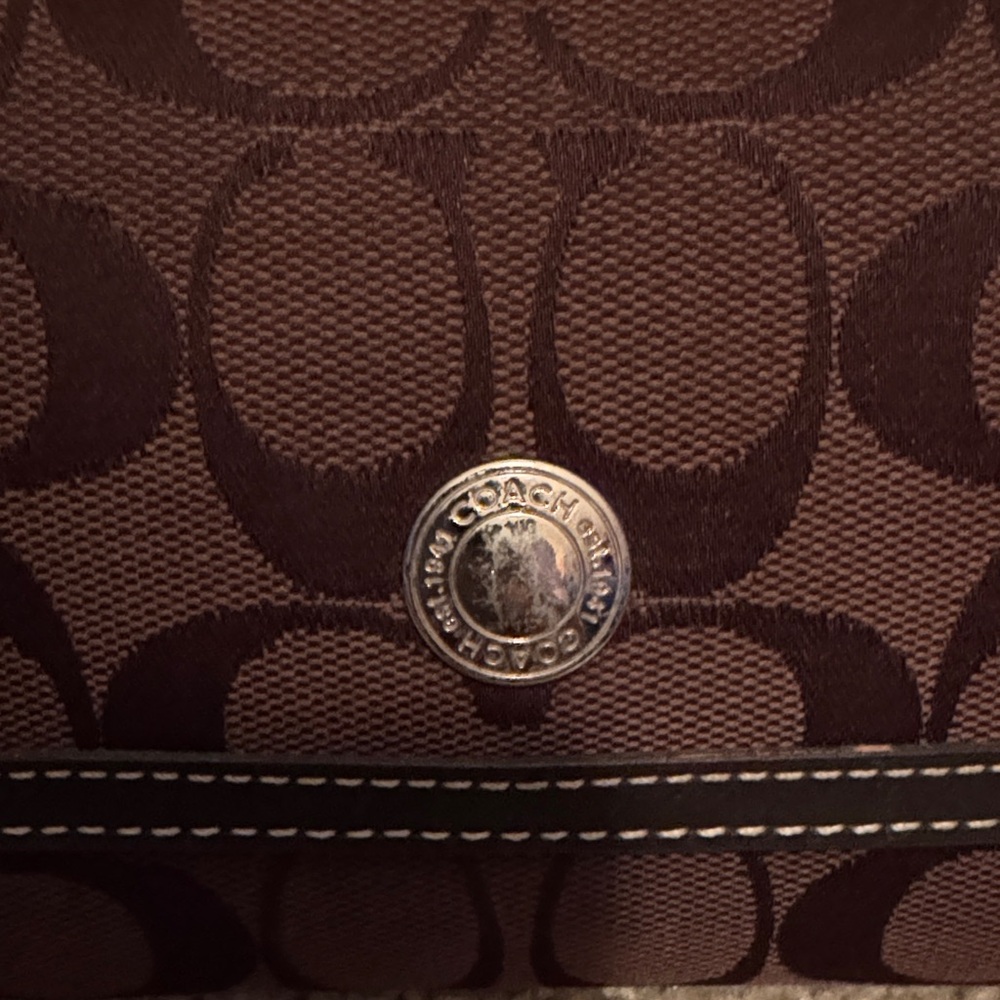 Coach Brown Wallet - Picture 2 of 7